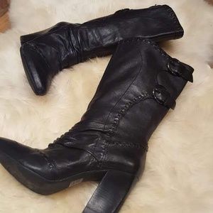 Biviel Leather Boots